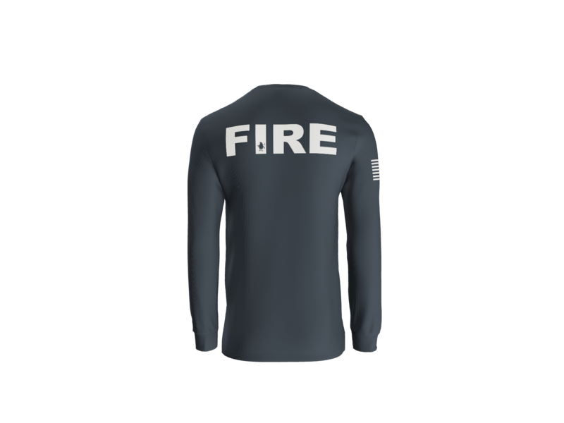 DFD Station 12 Tri-Blend Long Sleeve Tee