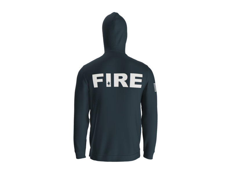 DFD Station 12 Lightweight Full Zip Hoodie