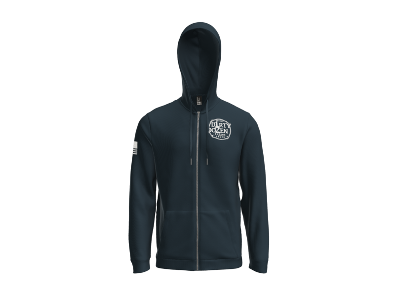 DFD Station 12 Lightweight Full Zip Hoodie