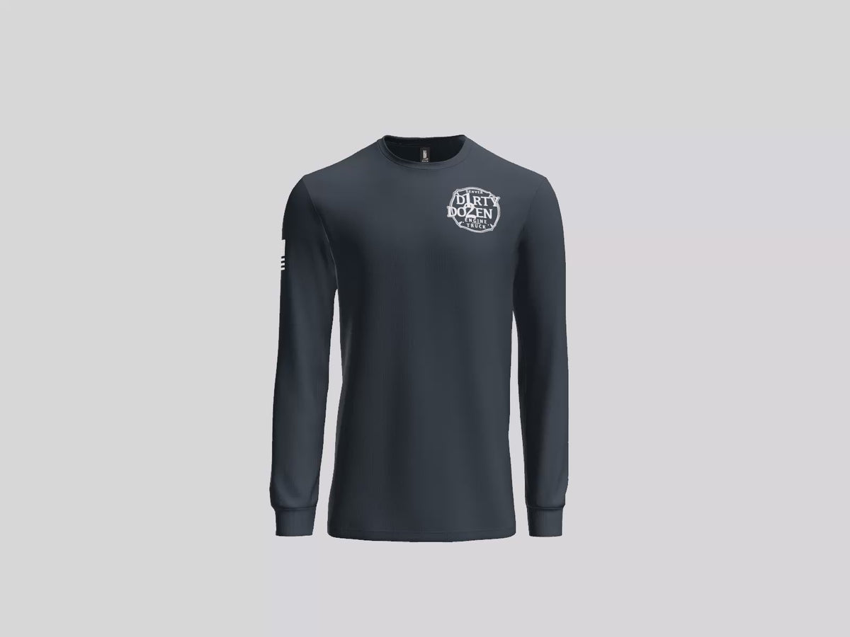 DFD Station 12 Tri-Blend Long Sleeve Tee